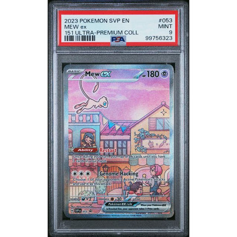 2023 POKEMON SCARLET VIOLET PROMO MEW EX 151 SVP053 PSA 9