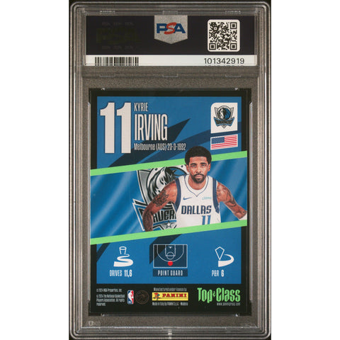 2024 NBA PANINI TOP CLASS KYRIE IRVING SUPER SONIC 150 PSA 8