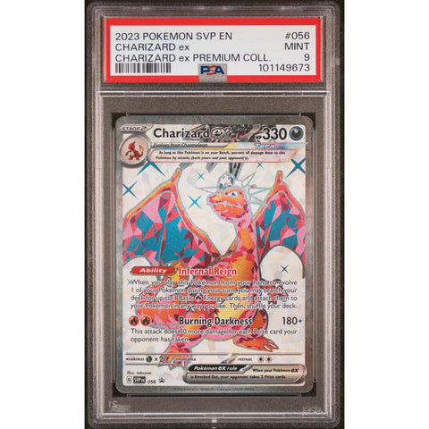 2023 POKEMON SCARLET PROMO 056 CHARIZARD SVP056 PSA 9 1