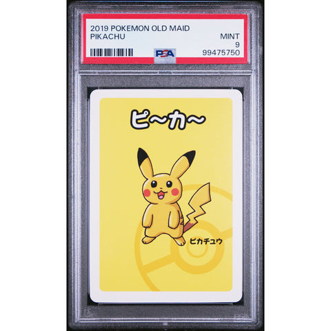 2027 POKEMON JPN OLD MAID PIKACHU PSA 9