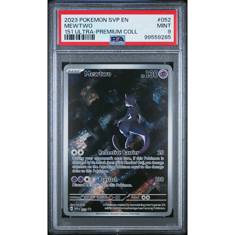 2023 POKEMON SVP PROMO MEWTWO SVP052 PSA 9