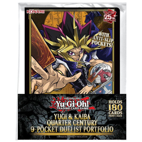 Yu-Gi-Oh! - Yugi & Kaiba Quarter Century 9-Pocket Portfolio