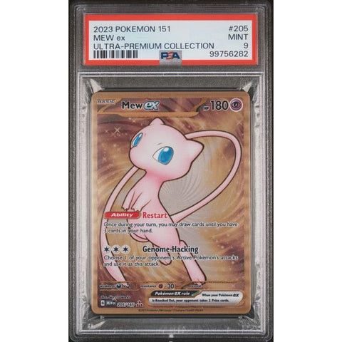 2013 POKEMON 151 ULTRA-PREMIUM COLLECTION 205 MEW EX 205/165 PSA 9