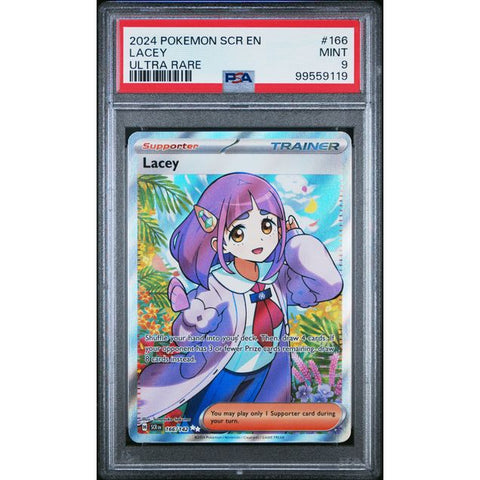 2024 POKEMON STELLAR CROWN LACEY 166/142 PSA 9