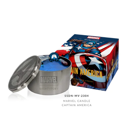 Marvel Candle Captain America