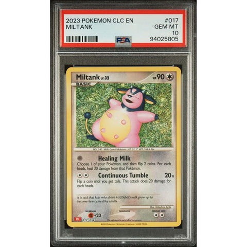 2023 POKEMON CLASSIC COLLECTION MILTANK 017/034 PSA 10