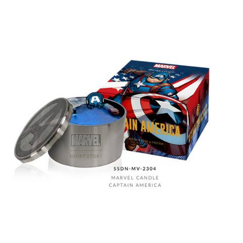 Marvel Candle Captain America