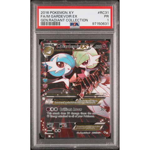 2016 POKEMON GENERATIONS GARDEVOIR RC31/RC32 PSA 1