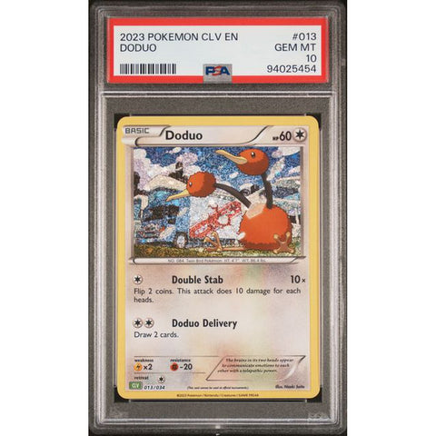 2023 POKEMON CLASSIC COLLECTION DODUO 013/034 PSA 10