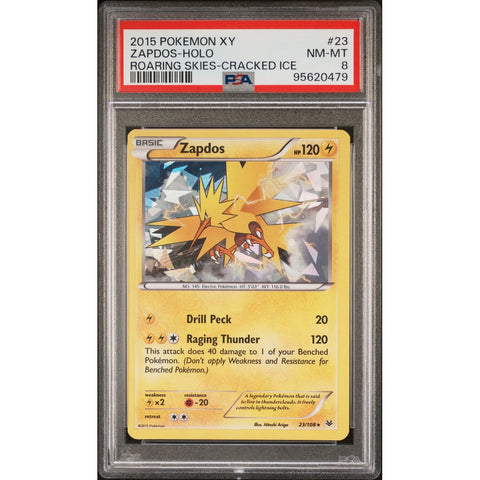 2015 POKEMON ROARING SKIES ZAPDOS 23/108