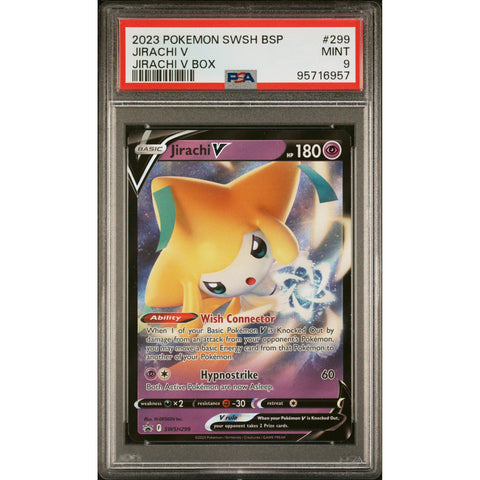 2023 POKEMON SWORD & SHIELD PROMOS JIRACHI SWSH299 PSA 9 1