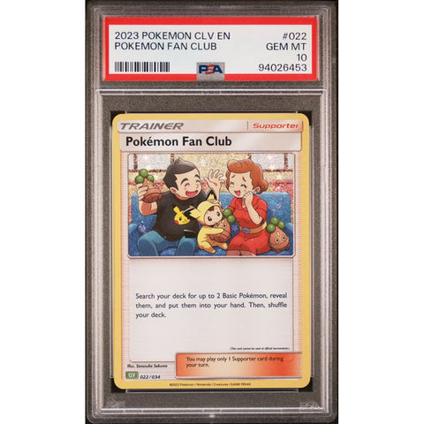 2023 POKEMON CLASSIC COLLECTION POKEMON FAN CLUB 022/034 PSA 10