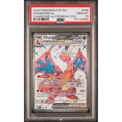 2023 POKEMON SCARLET PROMO 056 CHARIZARD SVP056 PSA 10 1