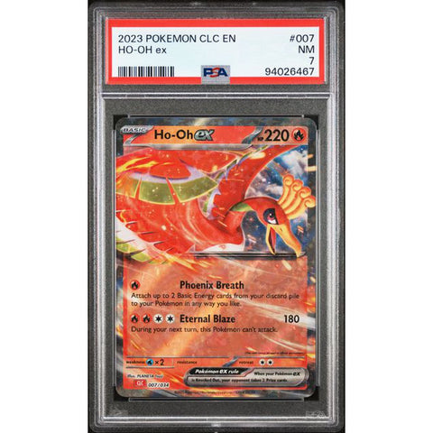 2023 POKEMON CLASSIC COLLECTION HO-OH 007/034 PSA 7