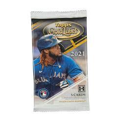 Topps Gold Label 2021 Major League Baseball Booster Pack