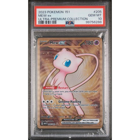 2021 POKEMON 151 ULTRA-PREMIUM COLLECTION 205 MEW EX 205/165 PSA 10