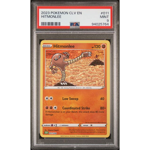 2023 POKEMON CLASSIC COLLECTION HITMONLEE 011/034 PSA 9