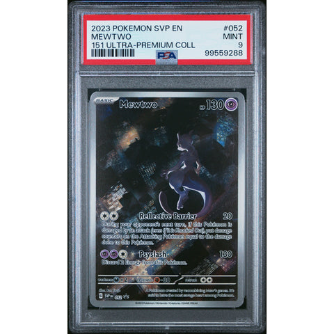 2023 POKEMON SVP PROMO MEWTWO SVP052 PSA 9