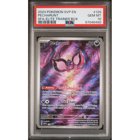 2024 POKEMON SCARLET VIOLET PROMO PECHARUNT PSA 10