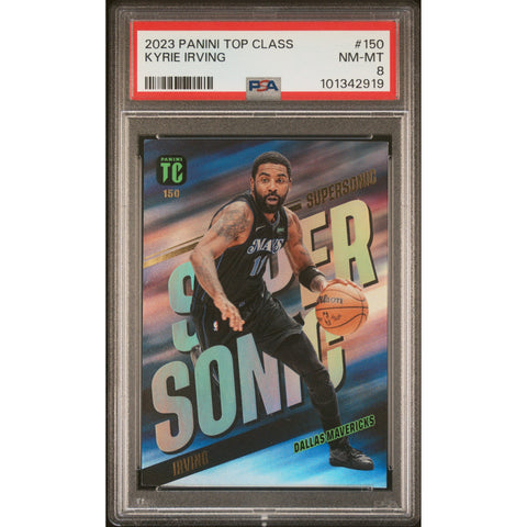 2024 NBA PANINI TOP CLASS KYRIE IRVING SUPER SONIC 150 PSA 8