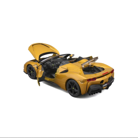 Bburago Race & Play 1:18 Ferrari SF90 Stradale Spider Gold