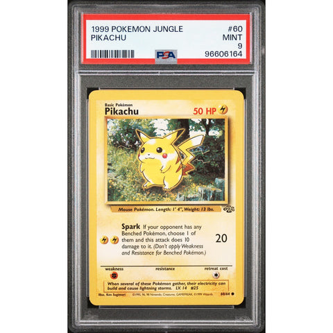 2005 POKEMON JUNGLE PIKACHU 60/64 PSA 9