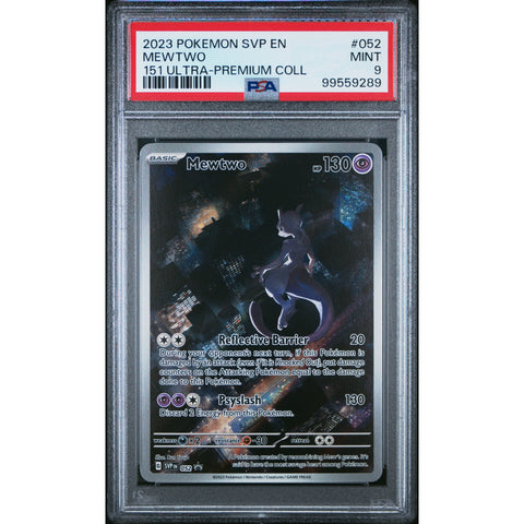 2023 POKEMON SVP PROMO MEWTWO SVP052 PSA 9