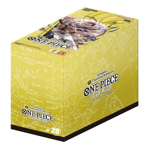 One Piece Card Game: Starter Deck Display – (Yellow) Charlotte Katakuri [ST-20]