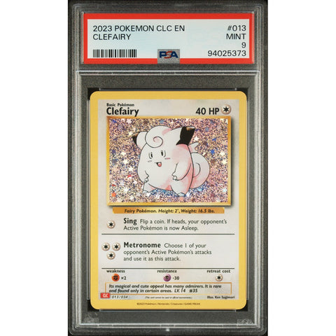 2023 POKEMON CLASSIC COLLECTION 013/034 CLEFAIRY PSA 9