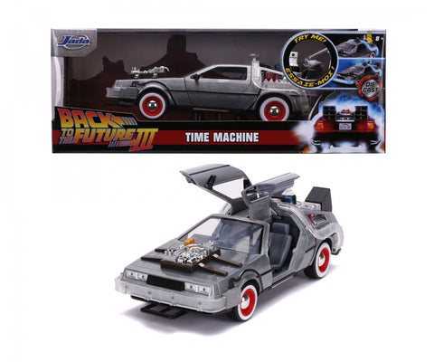 1:24 Time Machine - Back To The Future 3 Diecast Car Model