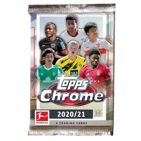 Topps Chrome 2020/21 Bundesliga Booster Pack