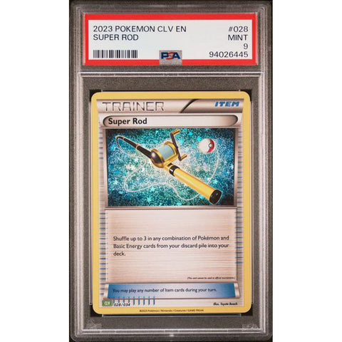 2023 POKEMON CLASSIC COLLECTION FISHERMAN 022/034 PSA 9