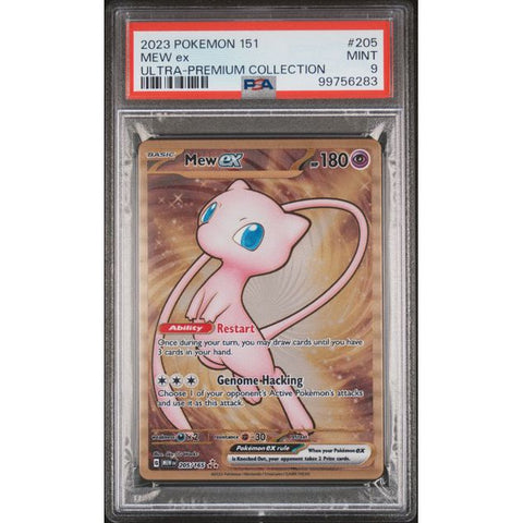 2013 POKEMON 151 ULTRA-PREMIUM COLLECTION 205 MEW EX 205/165 PSA 9