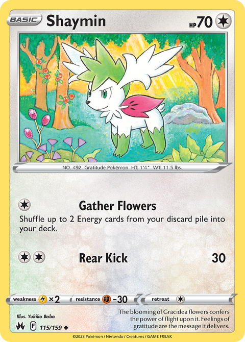 Shaymin - 115/159