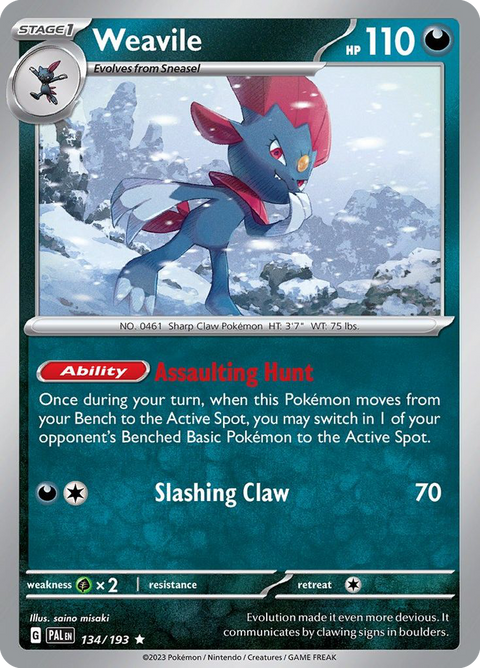 Weavile - 134/193