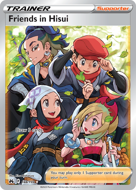 Friends in Hisui (Full Art) - 148/159