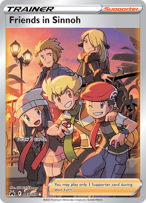 Friends in Sinnoh (Full Art) - 149/159