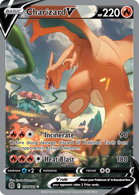 Charizard V (Alternate Full Art) - 154/172