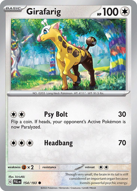 Girafarig - 154/193