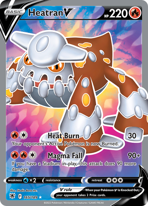 Heatran V (Full Art) - 165/189