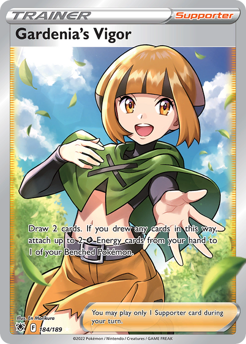 Gardenia's Vigor (Full Art) - 184/189