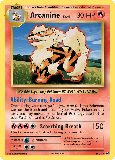 Arcanine - 18/108