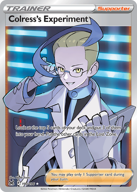 Colress's Experiment (Full Art) - 190/196