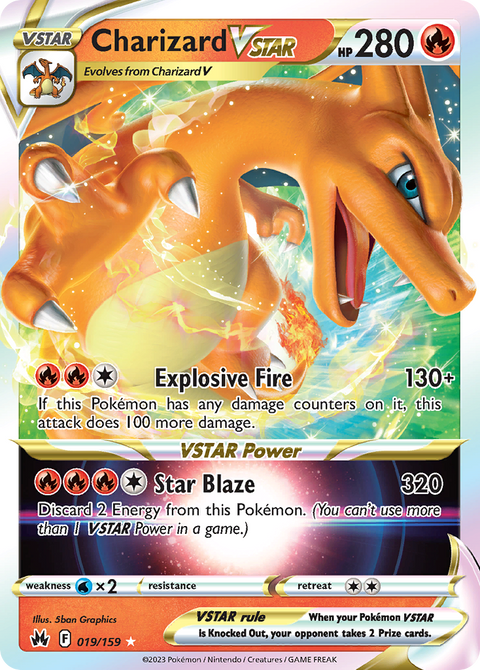 Charizard VSTAR - 019/159