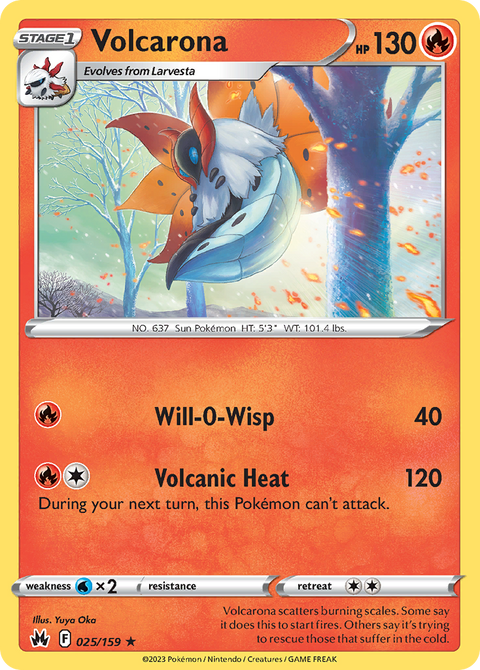 Volcarona - 025/159