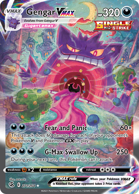 Gengar VMAX (Alternate Art Secret) - 271/264