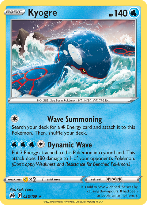 Kyogre - 036/159