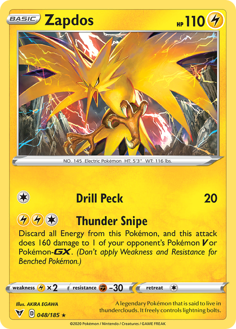 Zapdos - 048/185