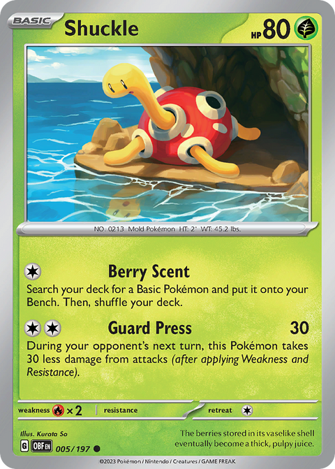 Shuckle - 005/197