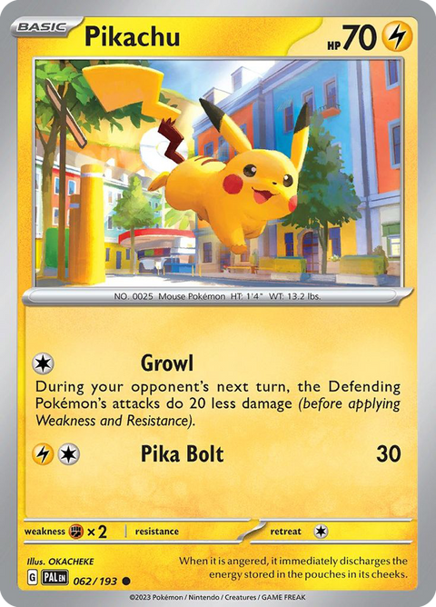 Pikachu - 062/193